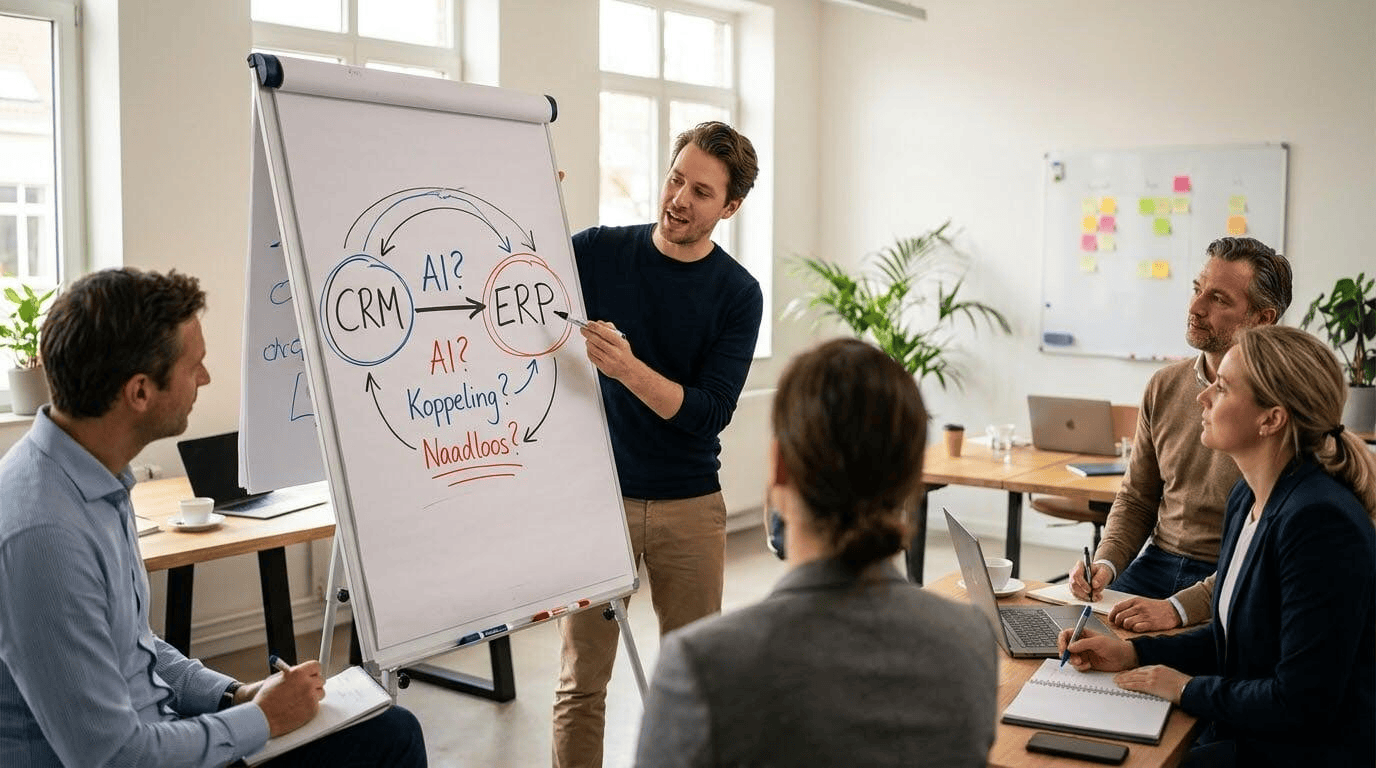 Naadloze CRM-ERP-Integratie met AI: welke leveranciers het echt bieden.